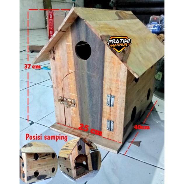 Rumah Kucing Kayu Rumah Burung Dan Hewan Peliharaan lainnya