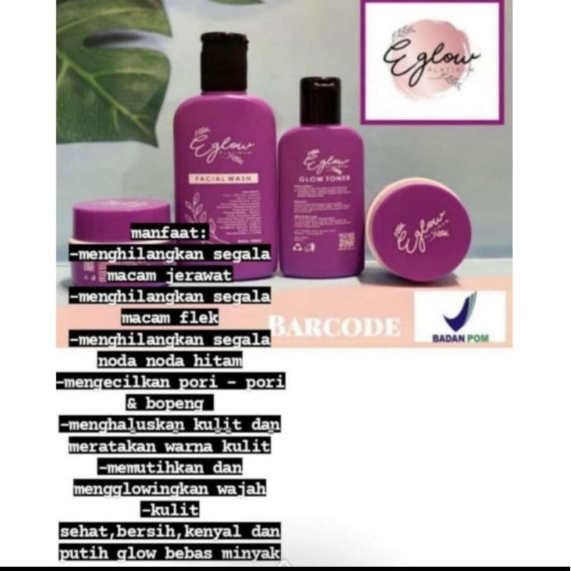 Skincare Eglow Platinum