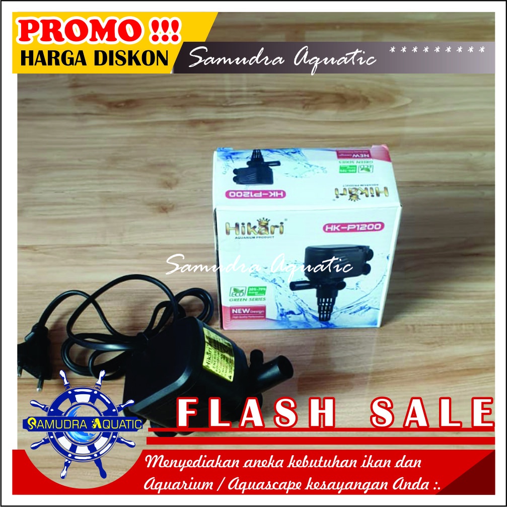 Pompa Filter CELUP 1200 (Pompa Saja / Mesin Saja) HEMAT ENERGY, Pompa Filter Aquarium Aquascape FREE BUBLE