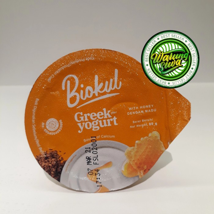 

biokul greek yogurt with honey 80 gr