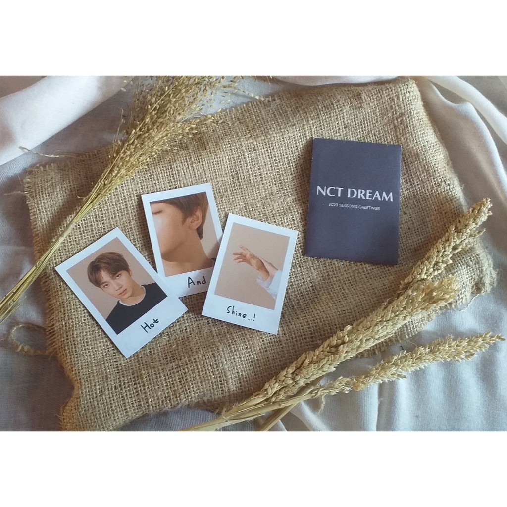 POLAROID / FILM SET / NCT DREAM  SEASON GREETINGS SG 2020