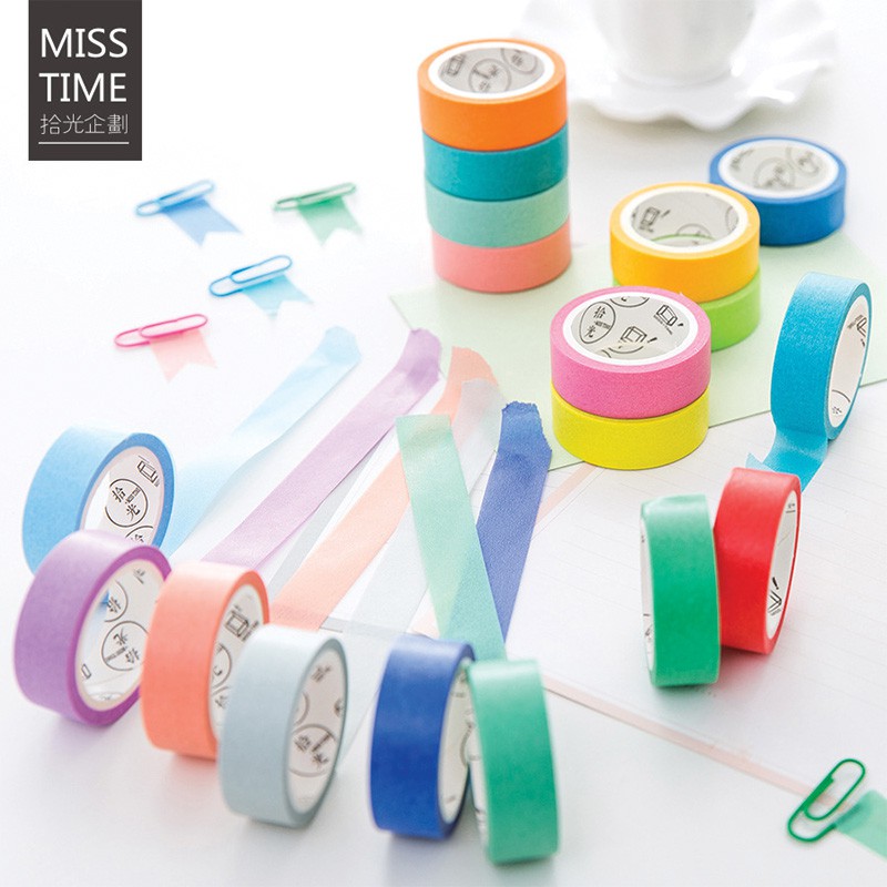 

Masking Tape Lively Color 15mm (Selotip Dekorasi)