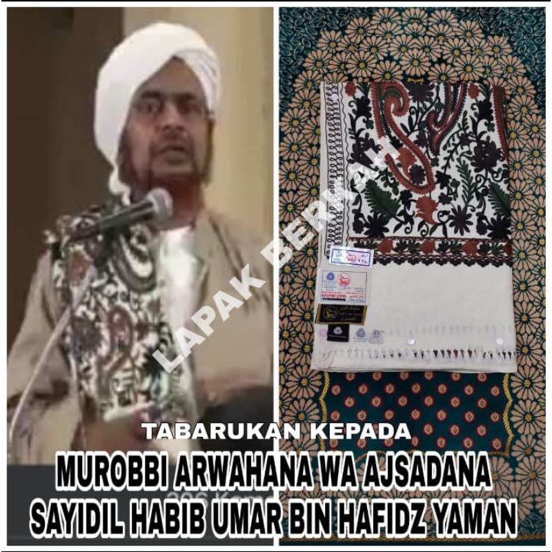 SORBAN HABIB TAHA BAAGIL SURBAN KASHMIR SULAM RAJUTAN BORDIR
