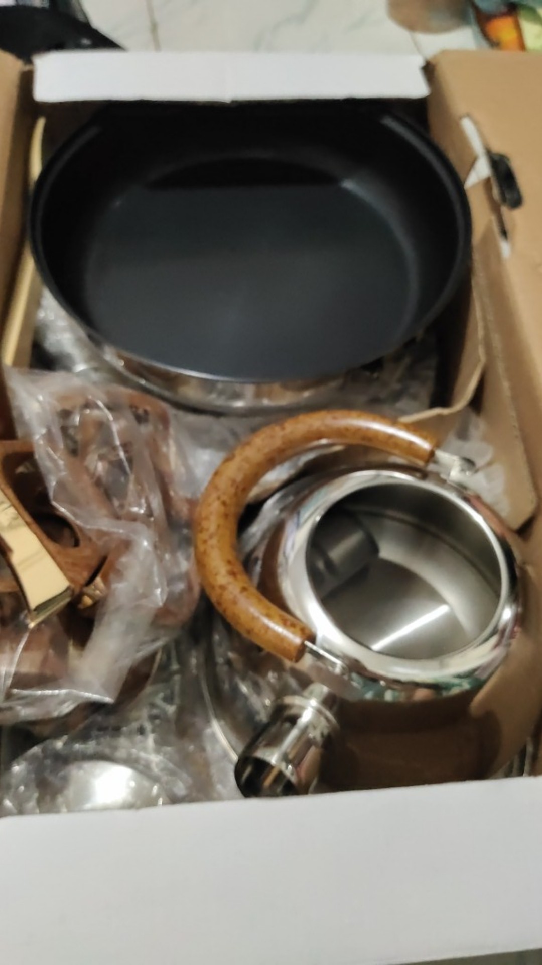 Oxone 933 Panci Set Serbaguna 12 Pcs Cookware Set Stainless Steel Plus Teko Siul