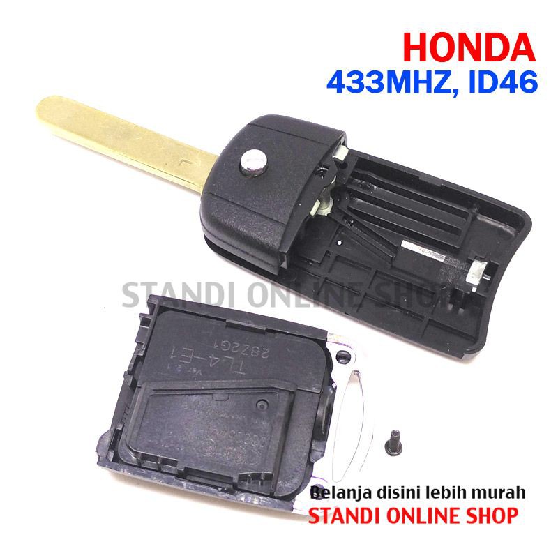 Remote Kunci Chip Transponder Remote PCB Honda 2T CR-V 2.0