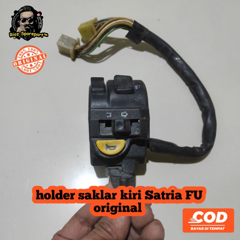 holder saklar tombol kiri satria fu ORIGINAL