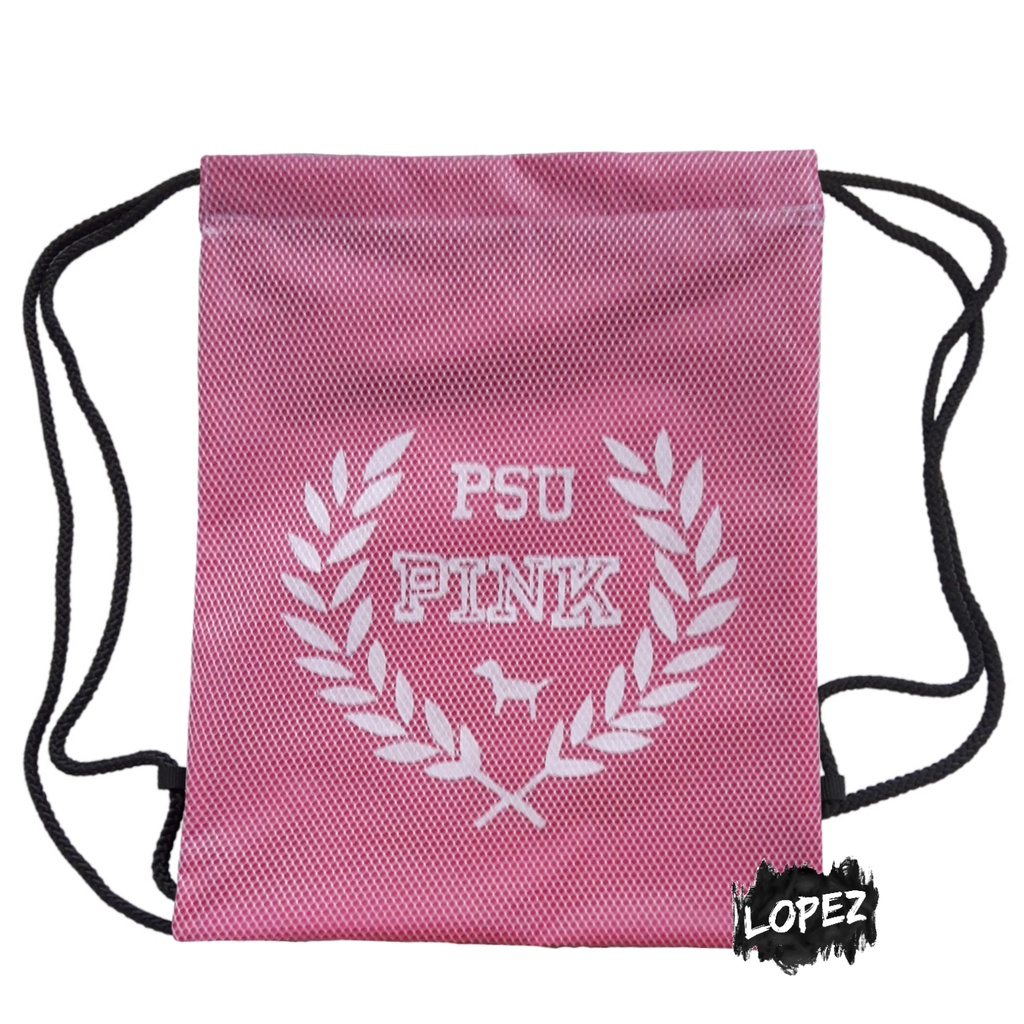 Tas Jaring Victoria's Secret / Backpack Victoria Secret Pink PSU / Tas Ransel VS Love Pink Nation Do