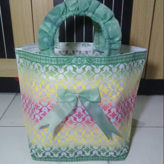 (1lusin =12 pcs) Tas hajatan spund bond NBK mewah