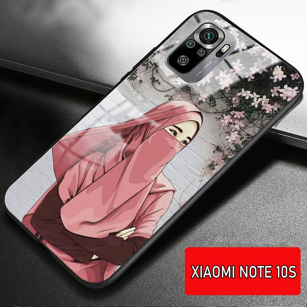 Softcase Glass Kaca XIAOMI REDMI NOTE 10 S - Casing HP XIAOMI REDMI NOTE 10 S [ S21].
