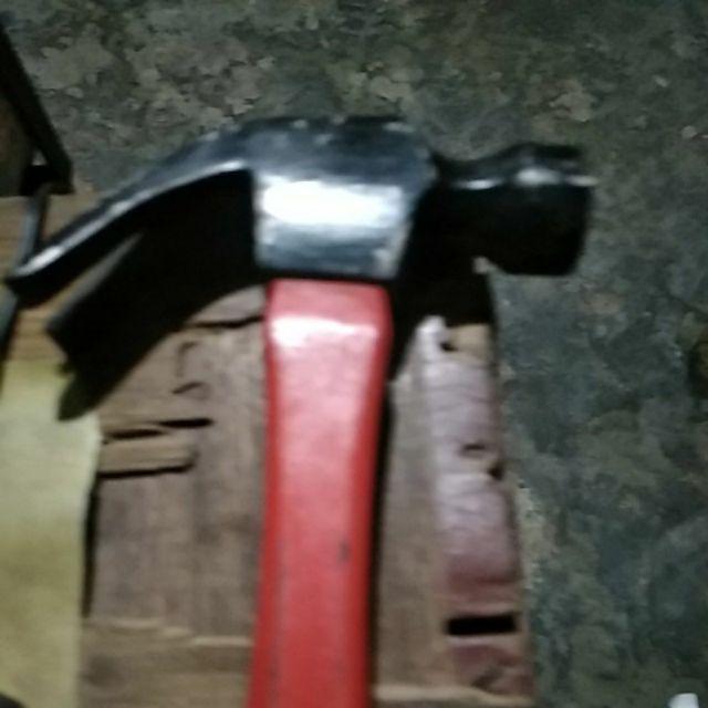 Martil / Palu / Hammer Tanduk Kambing Gagang Fiberglass 16oz Bergerigi