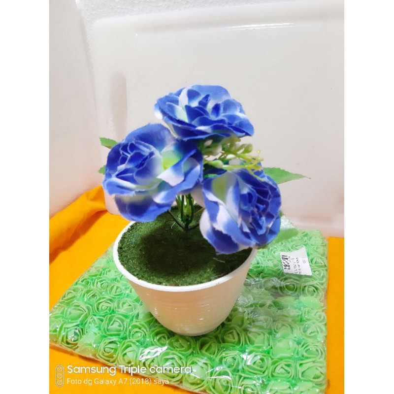 Bunga mawar k3 bunga hias bunga artificial bunga imitasi-4