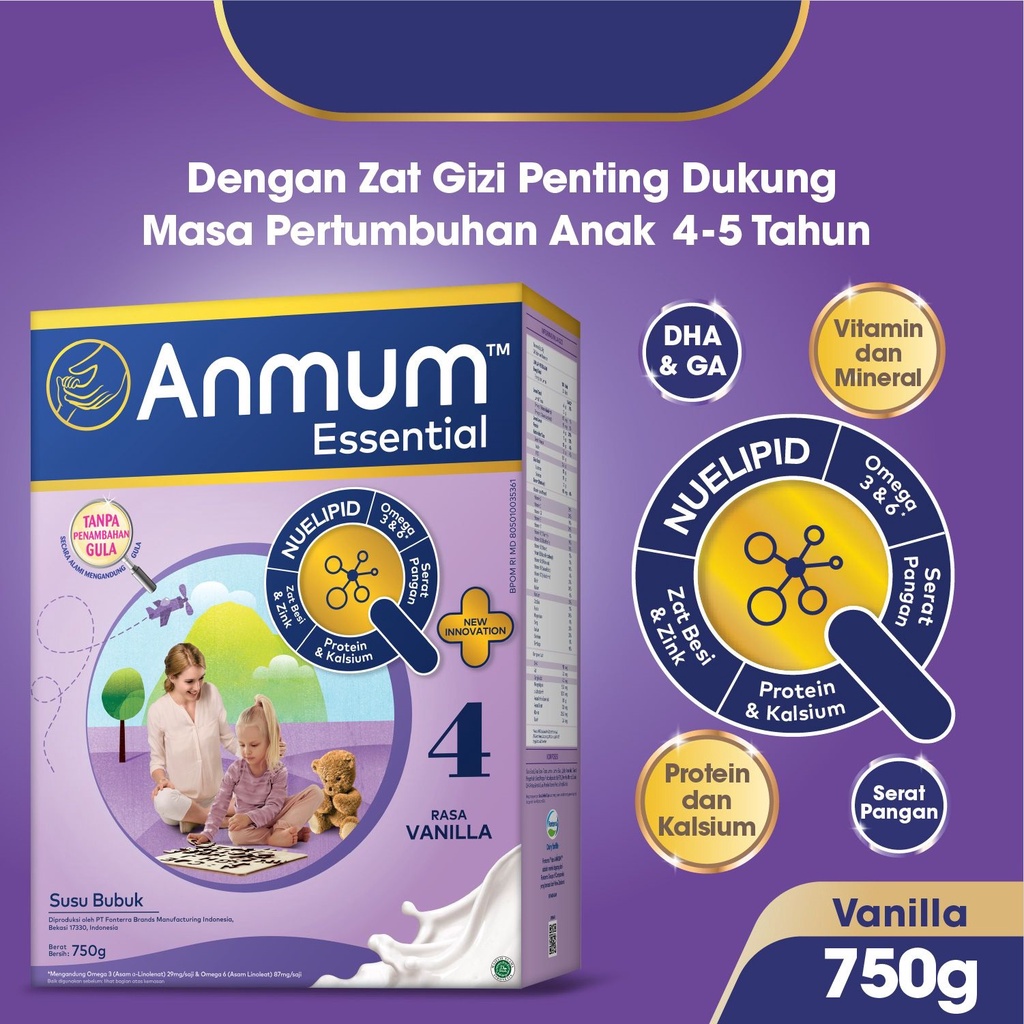 Anmum Essential 4 Vanilla 750g