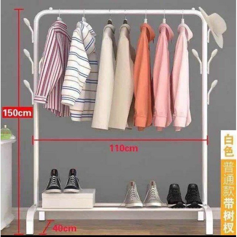 JEMURAN PAKAIAN JUMBO / STAND HANGER SINGLE / GAWANG JEMURAN / JEMURAN BESI JUMBO
