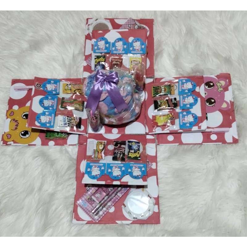 

Majic box uk 20x20 & 15x15/ Majic box alat tulis & baju / kotak majig / kado ultah anak / kotak kado / ulang tahun anak
