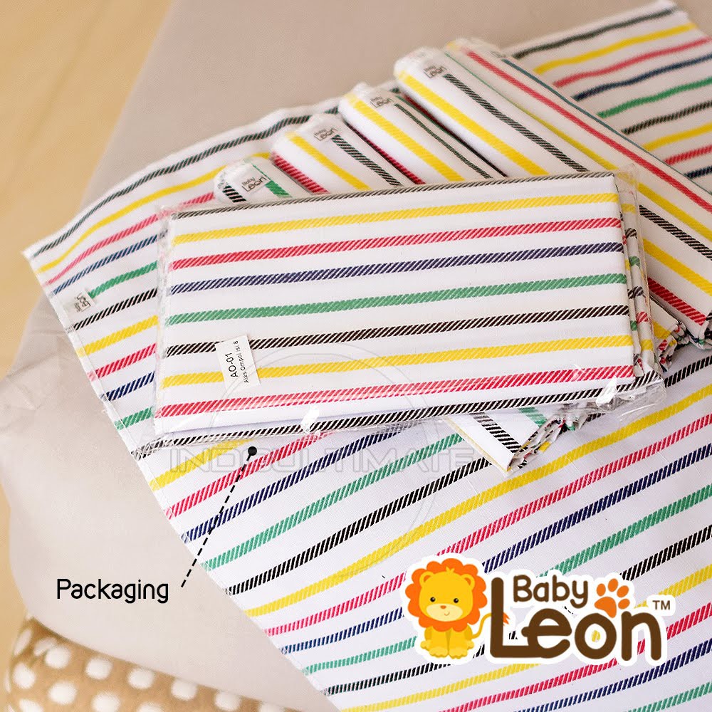 6 pcs Alas Ompol Bayi Size [ S &amp; M ] AO-01 Kain Alas Ompol Bayi Perlak Bayi Tatakan Penyerap Ompol