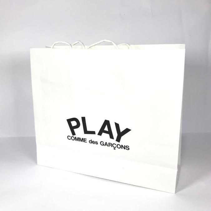 

Paper Bag Cdg 100% Original - Plastic Bag Cdg Gratis Ongkir