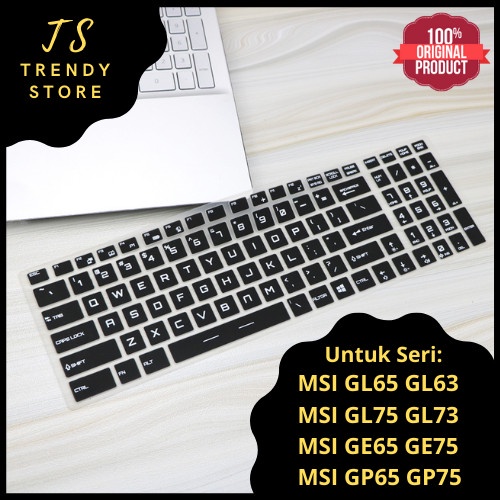 Keyboard Protector Cover MSI GL65 GL75 GL63 GL73 GE65 GE75 GP65 GP75