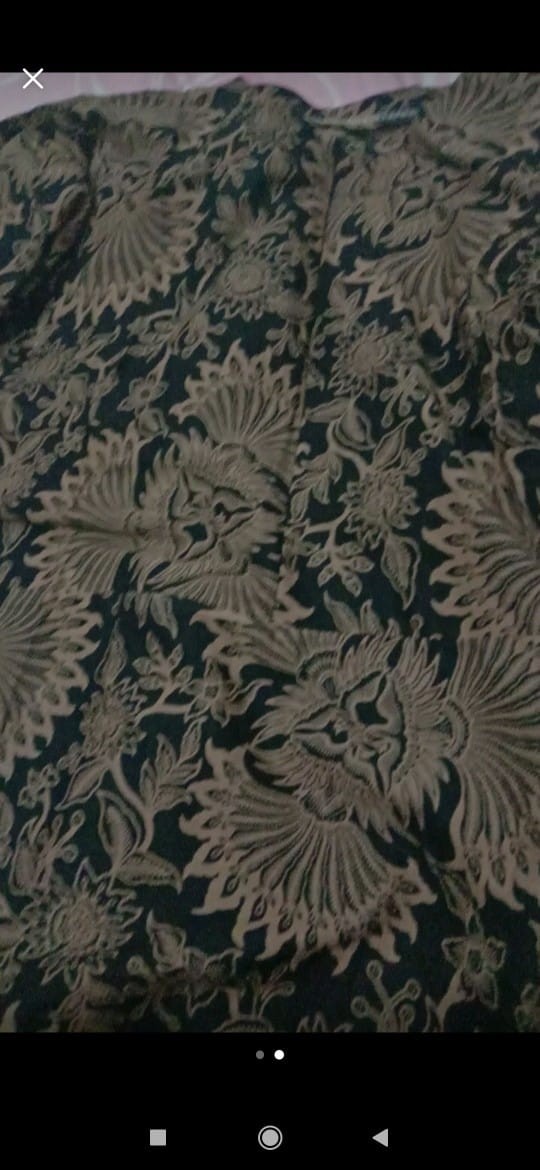 Batik Couple Keluarga Gamis Busui Motif Prasasti Batik Keluarga Seragam