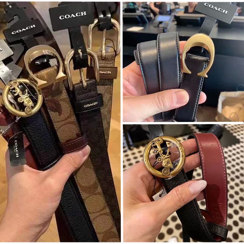 89402 78180 78179 COACH【Asli baru] Aksesoris Fashion/ Ikat Pinggang/Sabuk mode/ladies belt/ikat ping