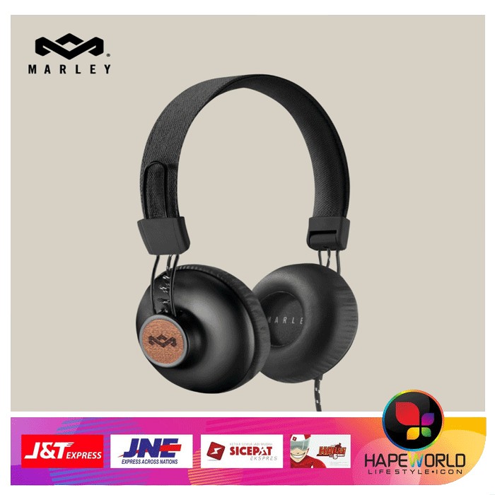 MARLEY POSITIVE VIBRATION 2 WIRED - HEADPHONE KABEL MARLEY - 100% ORI