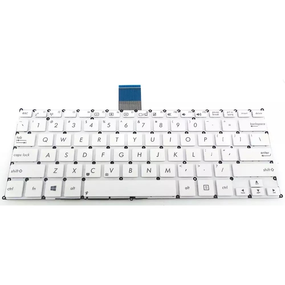 Keyboard asus notebook X200 X200CA X200M X200MA Putih