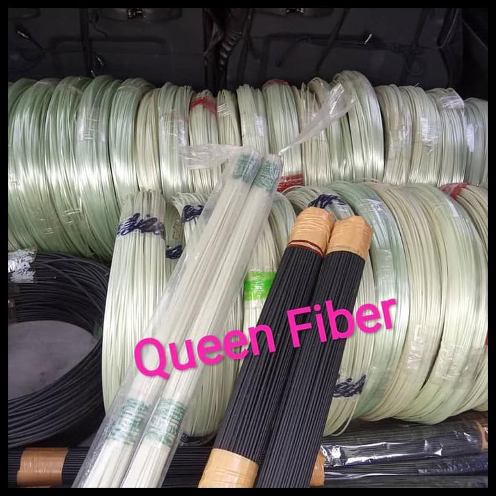 ruji jeruji fiber Hitam 1.8mm - 2.7mm - Hitam