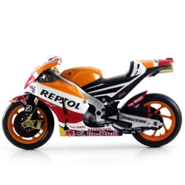 TERBATAS Diecast Miniatur Motor Repsol Honda Team