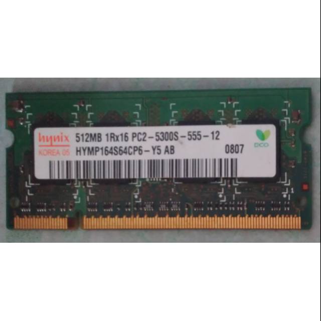 RAM Laptop DDR2 512MB PC-5300
