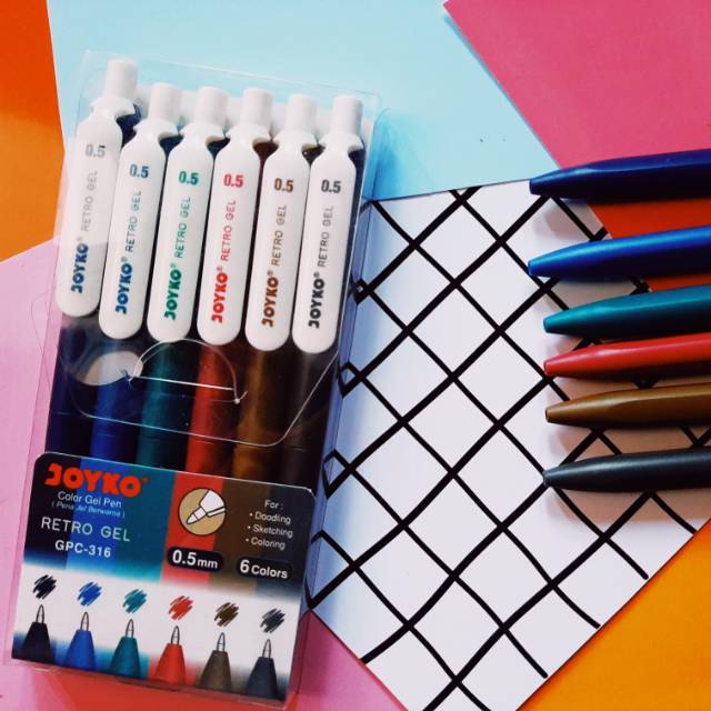 

JOYKO RETRO GEL PEN 0.5mm