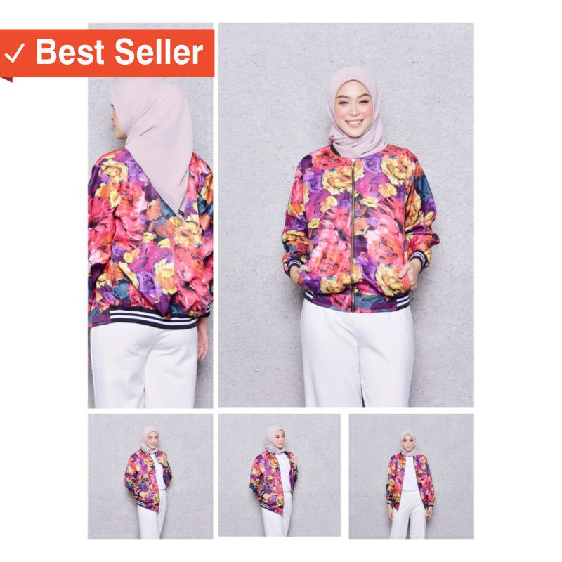 FASHION MURAH JAKET BAGUS / Jaket Wanita Hodie Parasut Bomber Crop Nevada Murah Jumbo Import