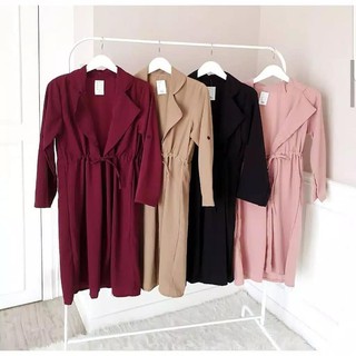 Panama Coat Trend Baju Wanita Hits  Shopee Indonesia