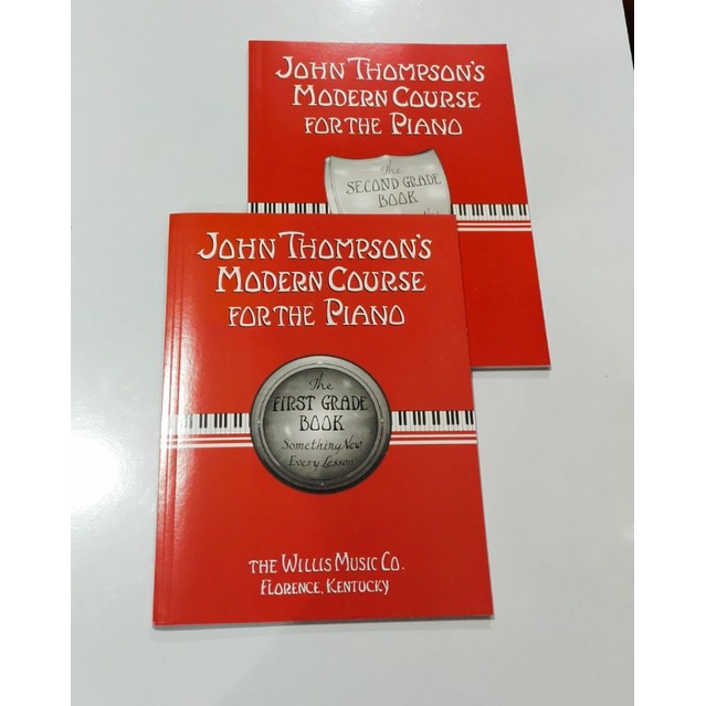 John Thompson MODERN Course for the piano tersedia berbagai grade / Piano book / Buku Piano populer