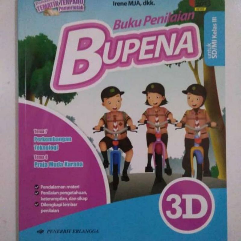 

Buku Bupena 3D Erlangga Preloved