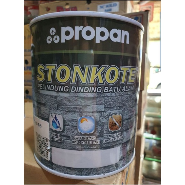 CAT VERNIS/PERNIS BATU ALAM PROPAN STONKOTE / ISI 0.9 LITER