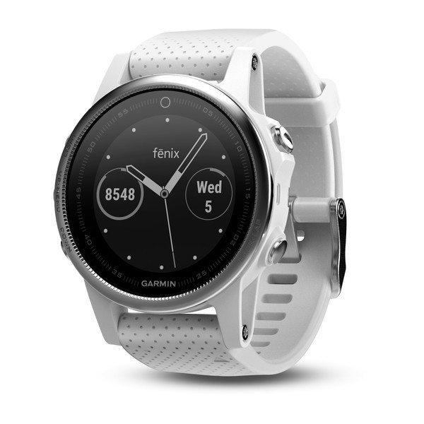 Garmin Fenix 5S White With Carrara White Band Garansi Resmi DMI