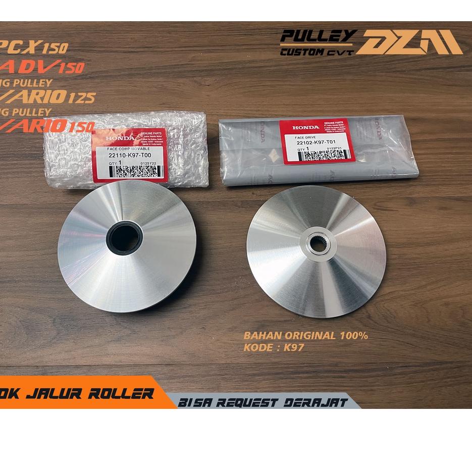 ✿Model Terkini❁ Pulley Pully Puli Custom Rumah Roller Roler CVT PCX 150 K97 LOKAL ADV 150 BIG PULLEY