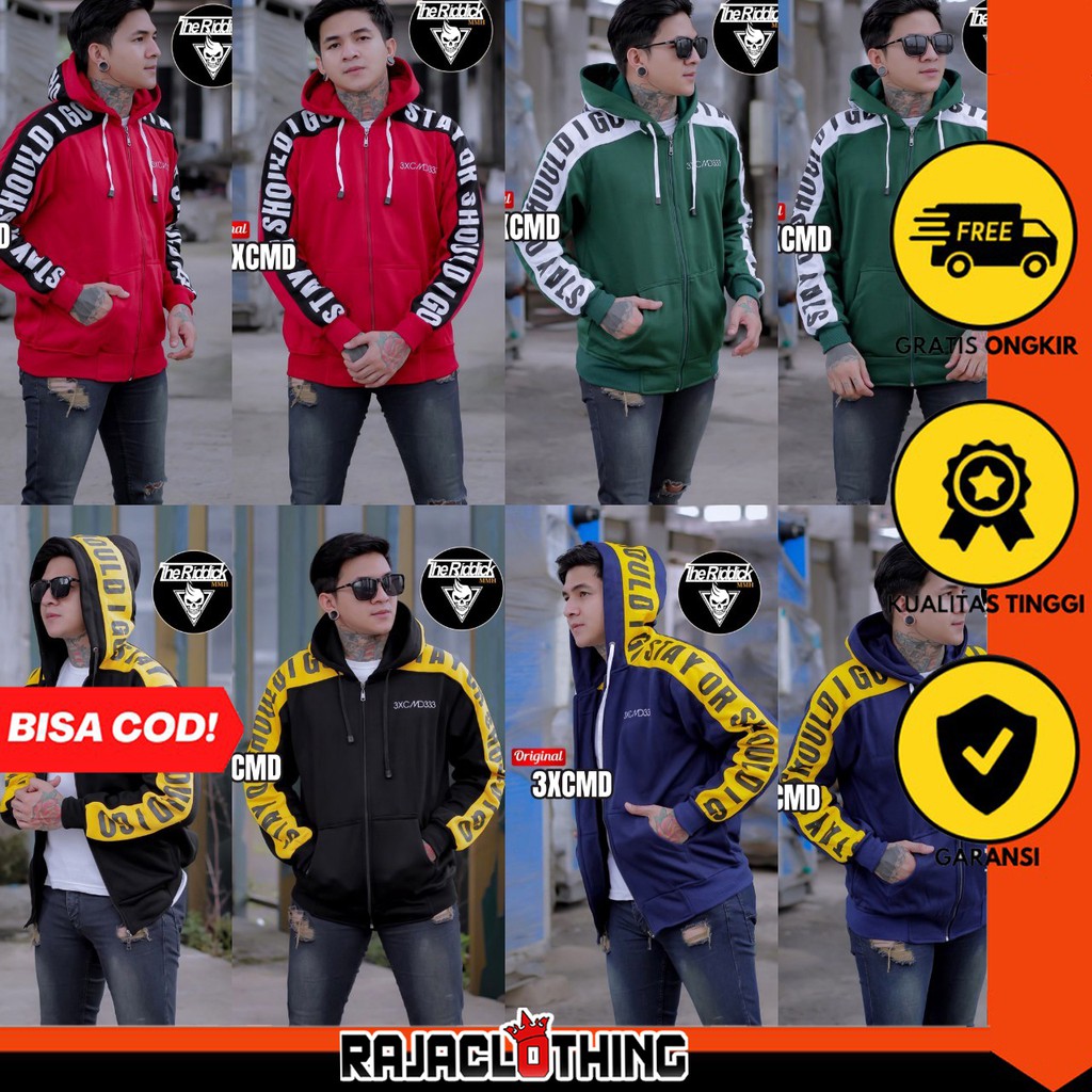 RCL - JAKET SWEATER PRIA - SWEATER WANITA HOODIE INST 3D ORIGINAL RIDDICK 3XCMD