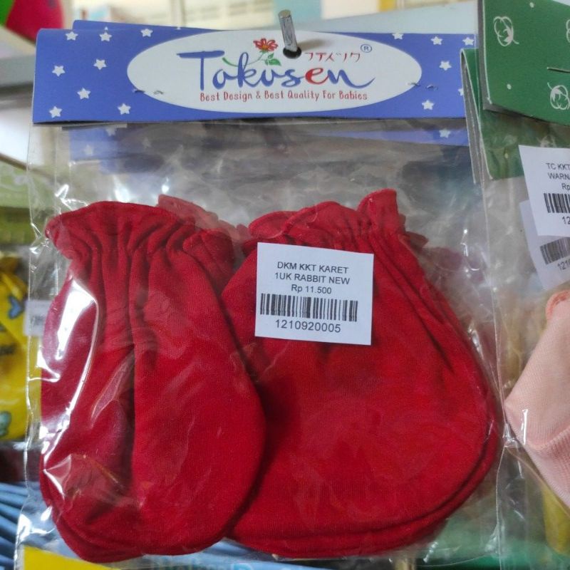 Sarung Tangan Kaki Bayi Motif TOKUSEN 1 Pasang SNI