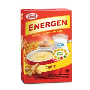 

Energen Rasa Jahe Sachet - 1 renceng isi 10 pcs