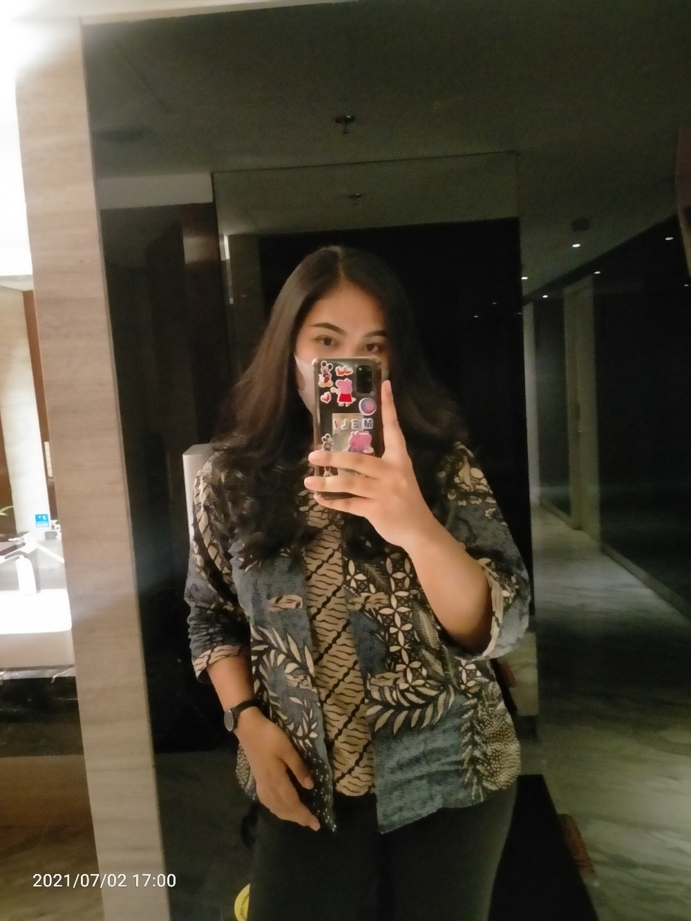 Blouse Batik Wanita Gloria Trendy  -  Atasan Batik Wanita - S-m-l-xl-xxl-3l-4l-5l