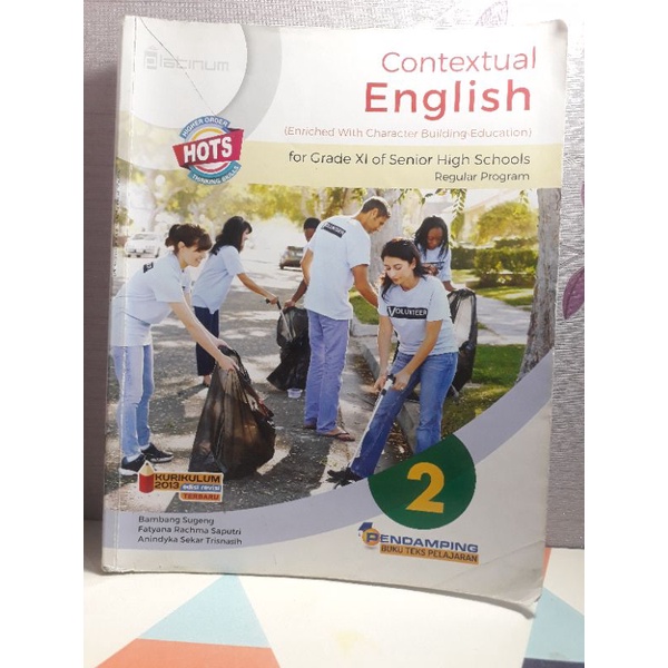 

Contextual English for Grade XI 2 of Senior High Schools Kurikulum 2013 Revisi