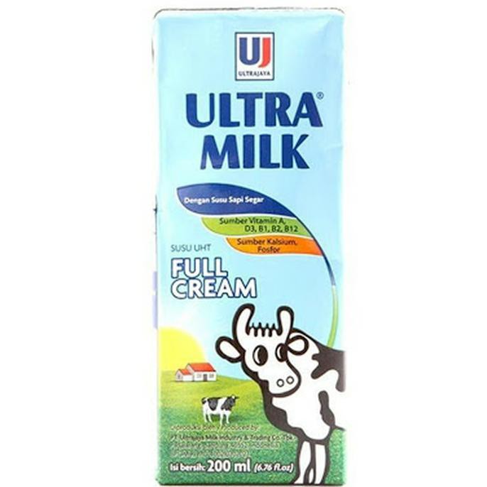 Jual Toko Susu Olahan Susu Uht Ultra 200ml Harga Grosirkartonan Full Cream Sehat Steril 5367