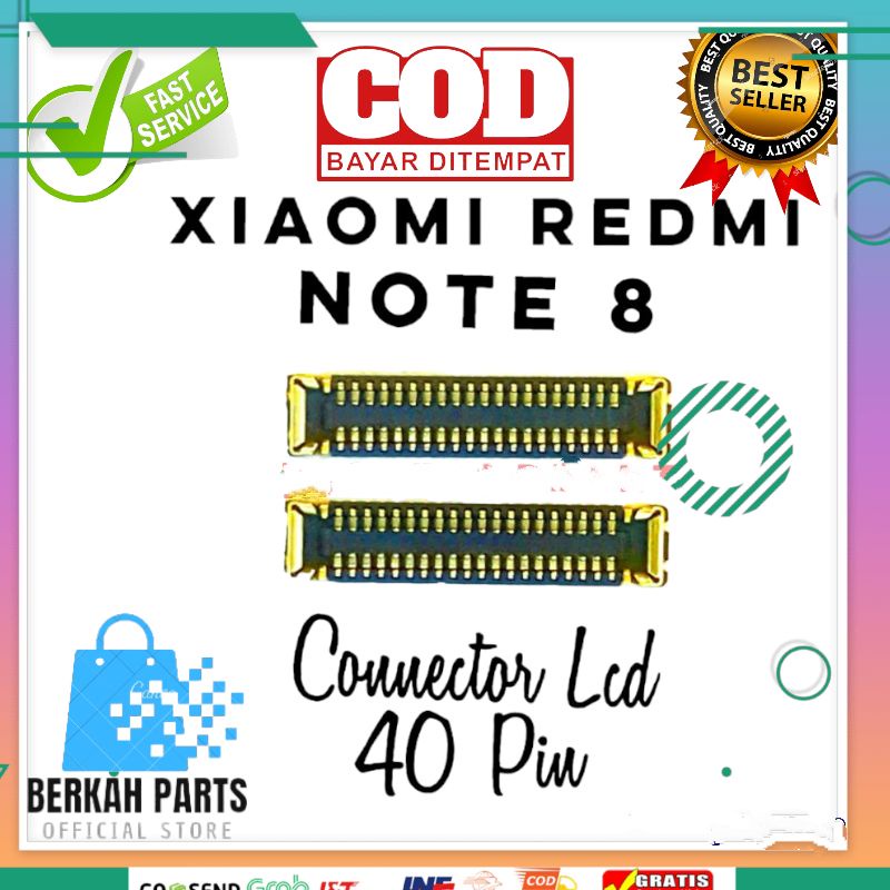 KONEKTOR LCD XIAOMI REDMI NOTE 8