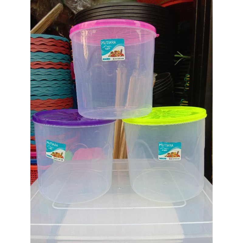 Jual Toples 15kg Plastik Murah Toples Kue Plastik Sealware Toples Toples Serbaguna 7850