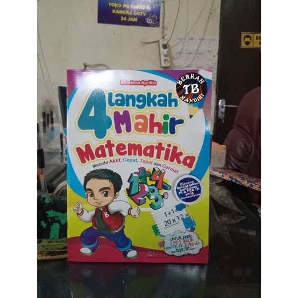 Buku 4 Langkah Mahir Matematika (21×29cm)