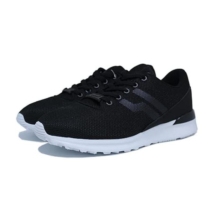Fashion Way Sepatu Sneakers Piero Vx9 Monochrome Black - Hitam, 39