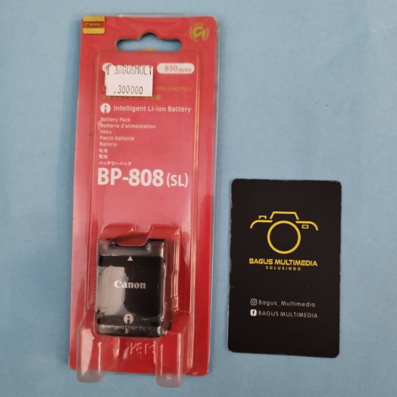 Baterai Canon BP-808 (sl)