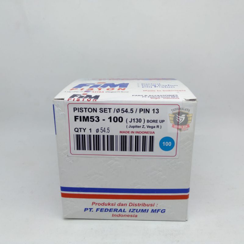 PISTON KIT SEHER KIT FIM53 diameter 53,5 - 55,25 PIN 13 os STD 50 100 150 175 . FIM 100% Original