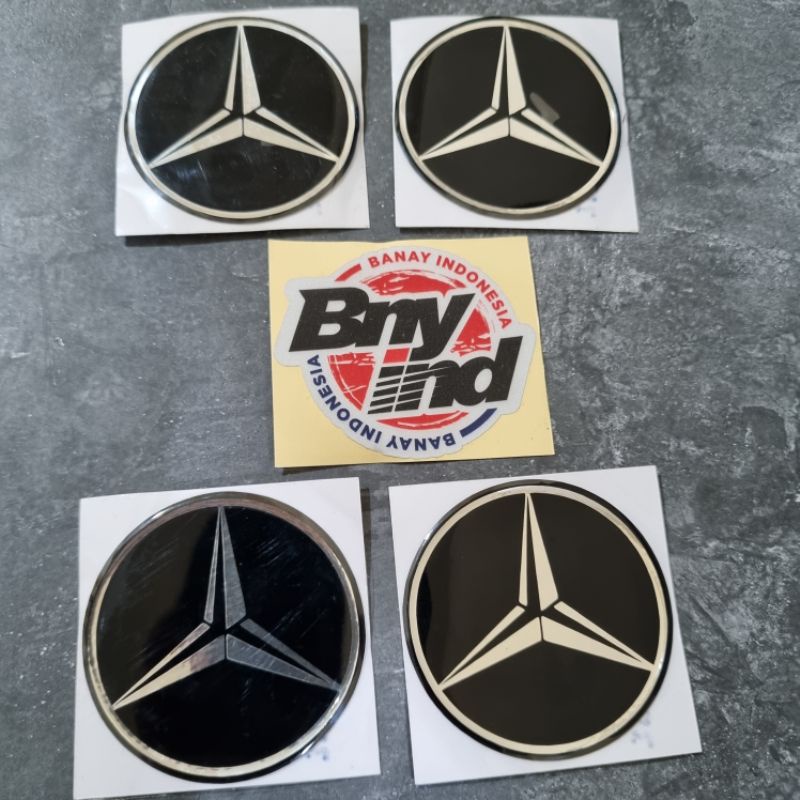 STICKER LOGO MERCEDES BENZ MERCY TIMBUL