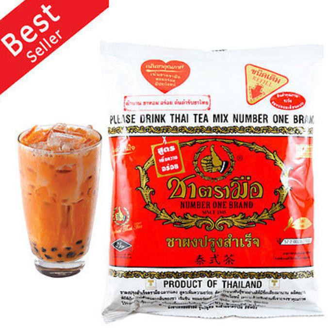 ASLI BPOM - Chatramue Brand Thaitea Number One 400 Gram - Thai Tea Thailand